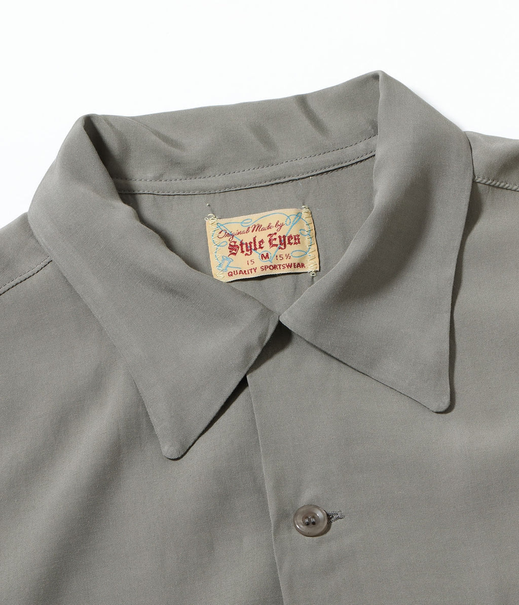 RAYON BOWLING SHIRT “PLAIN”