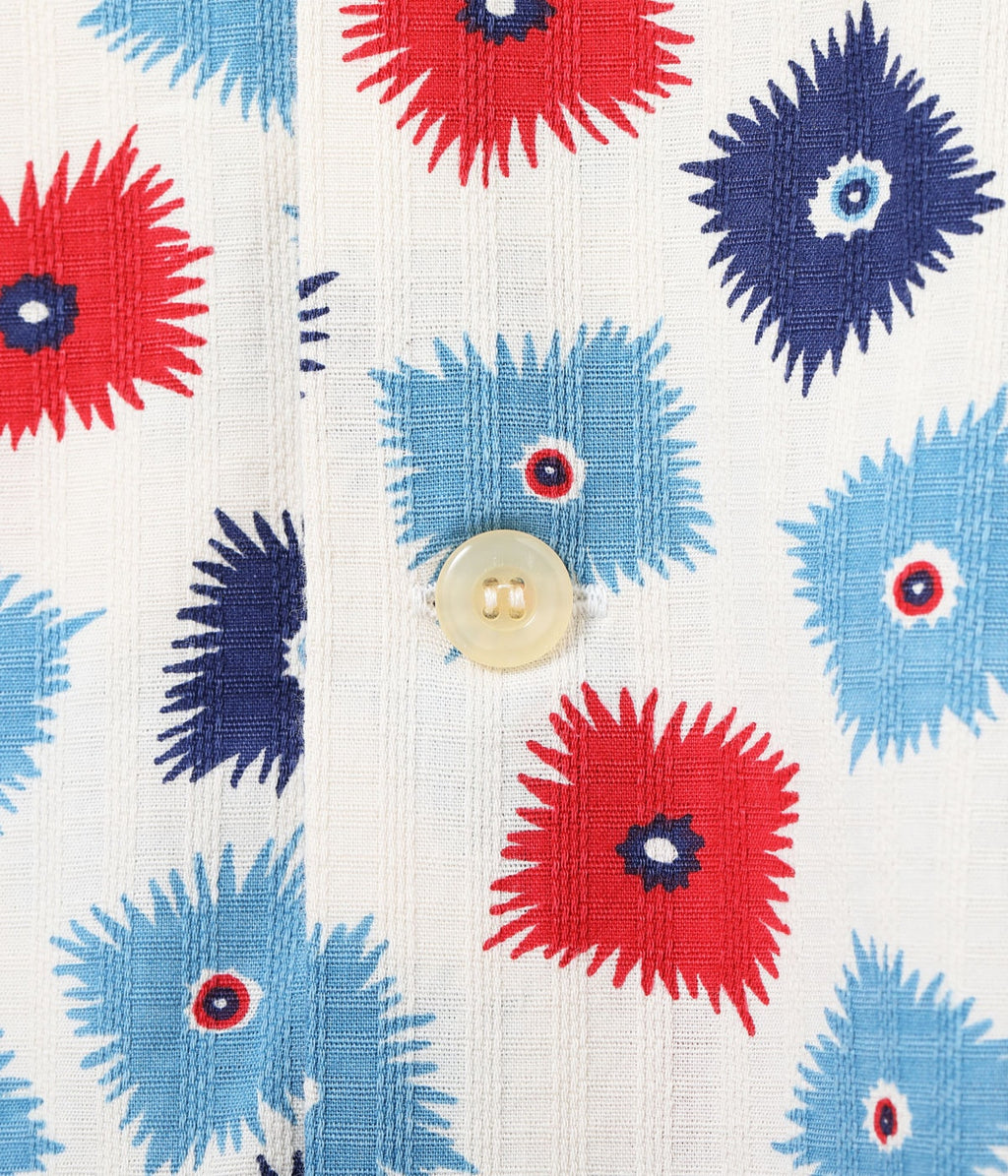 DOBBY COTTON OPEN SHIRT “EXPLOSION”