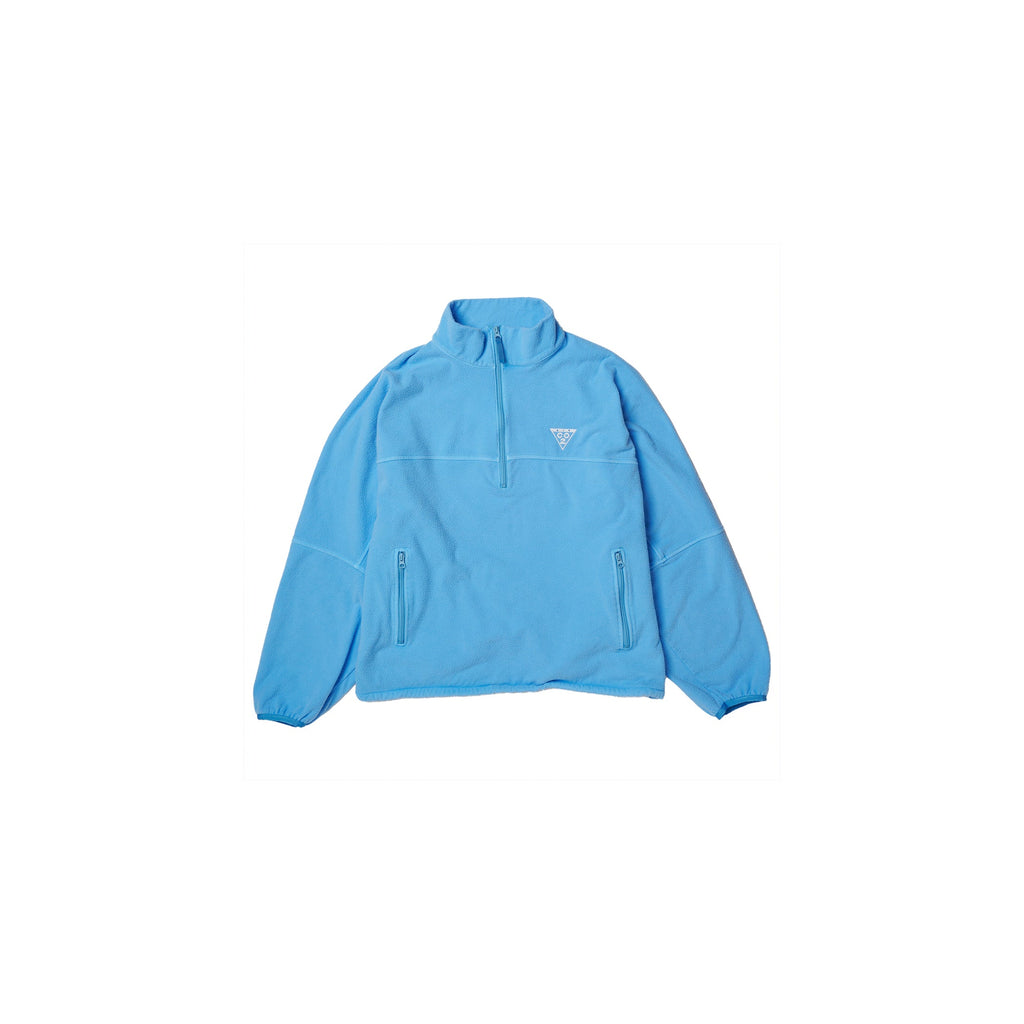 AIR YARN HALF ZIP FLEECE PULLOVER