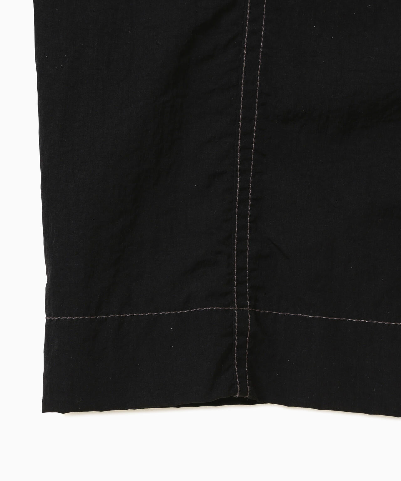 crinkled nylon skirt (W)