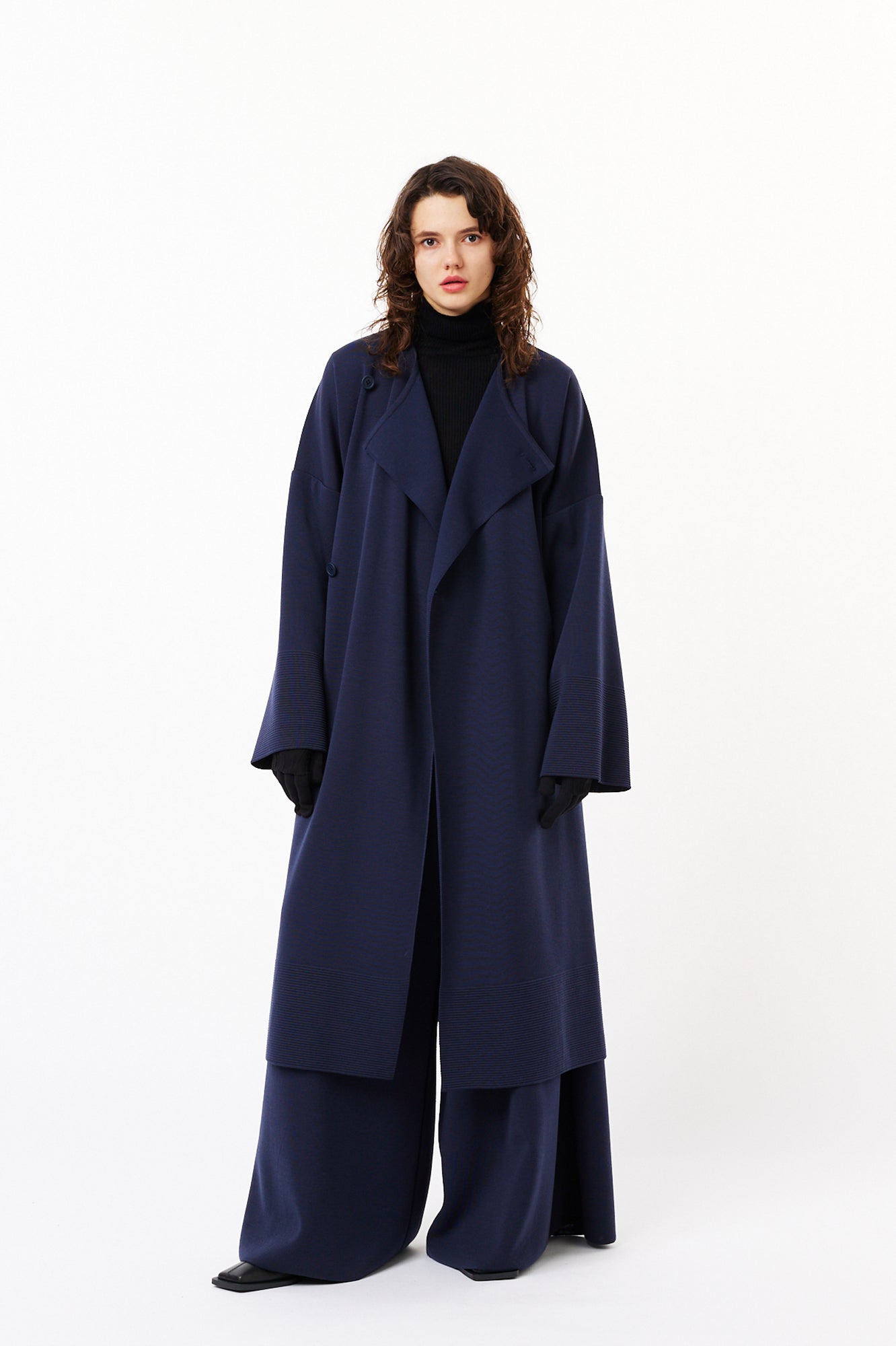 TW MILAN RIB WRAP COAT