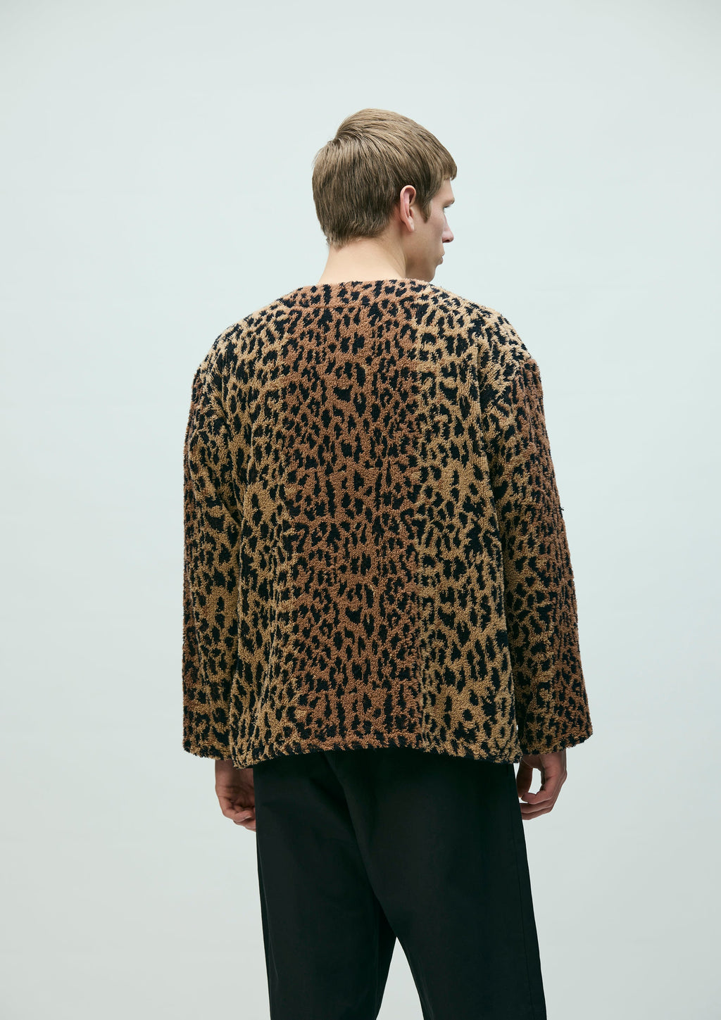 Nh X Hippopotamus Terry Cloth Cardigan Ls