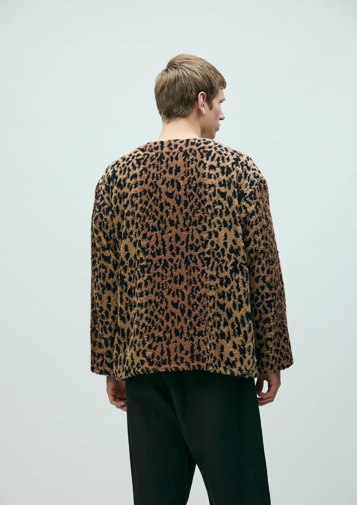 Nh X Hippopotamus Terry Cloth Cardigan Ls