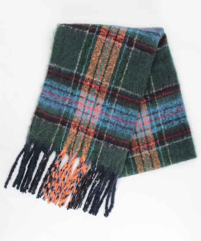 Boucle Check Scarf
