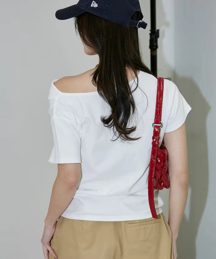 2WAY Draped T-Shirt Limited Release