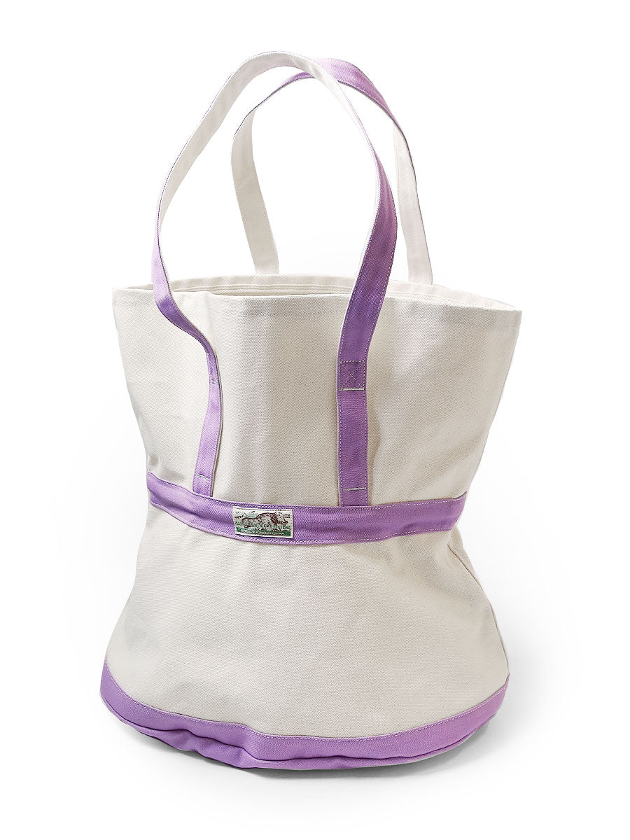 No. 4 Canvas Elephant TOTE BAG_L_