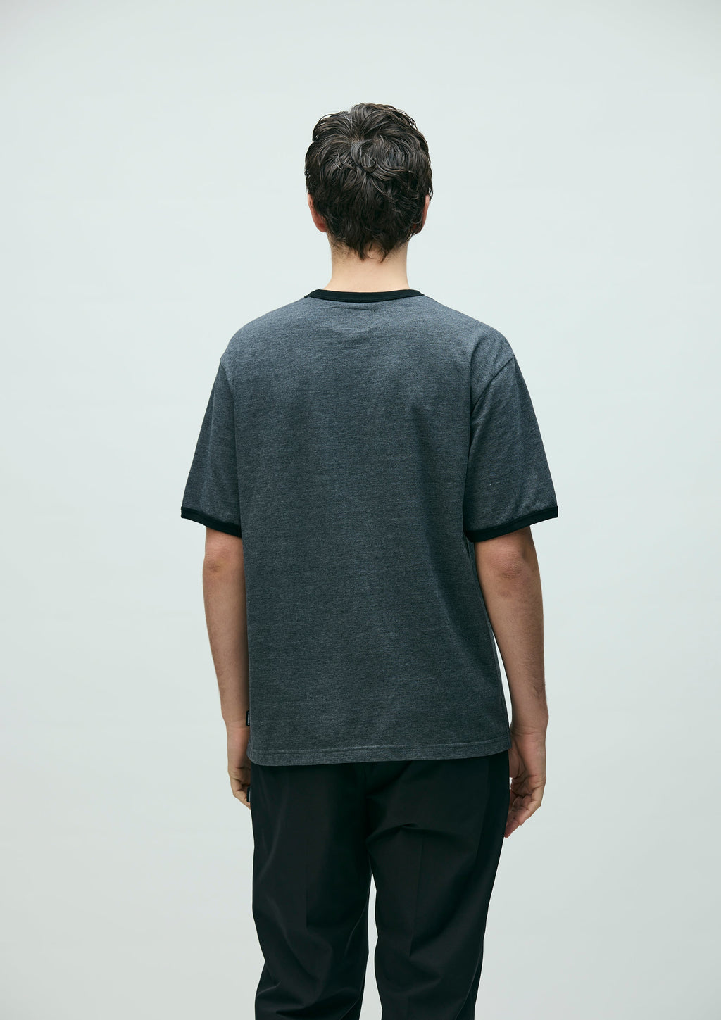 Heather Fabric Tee Ss