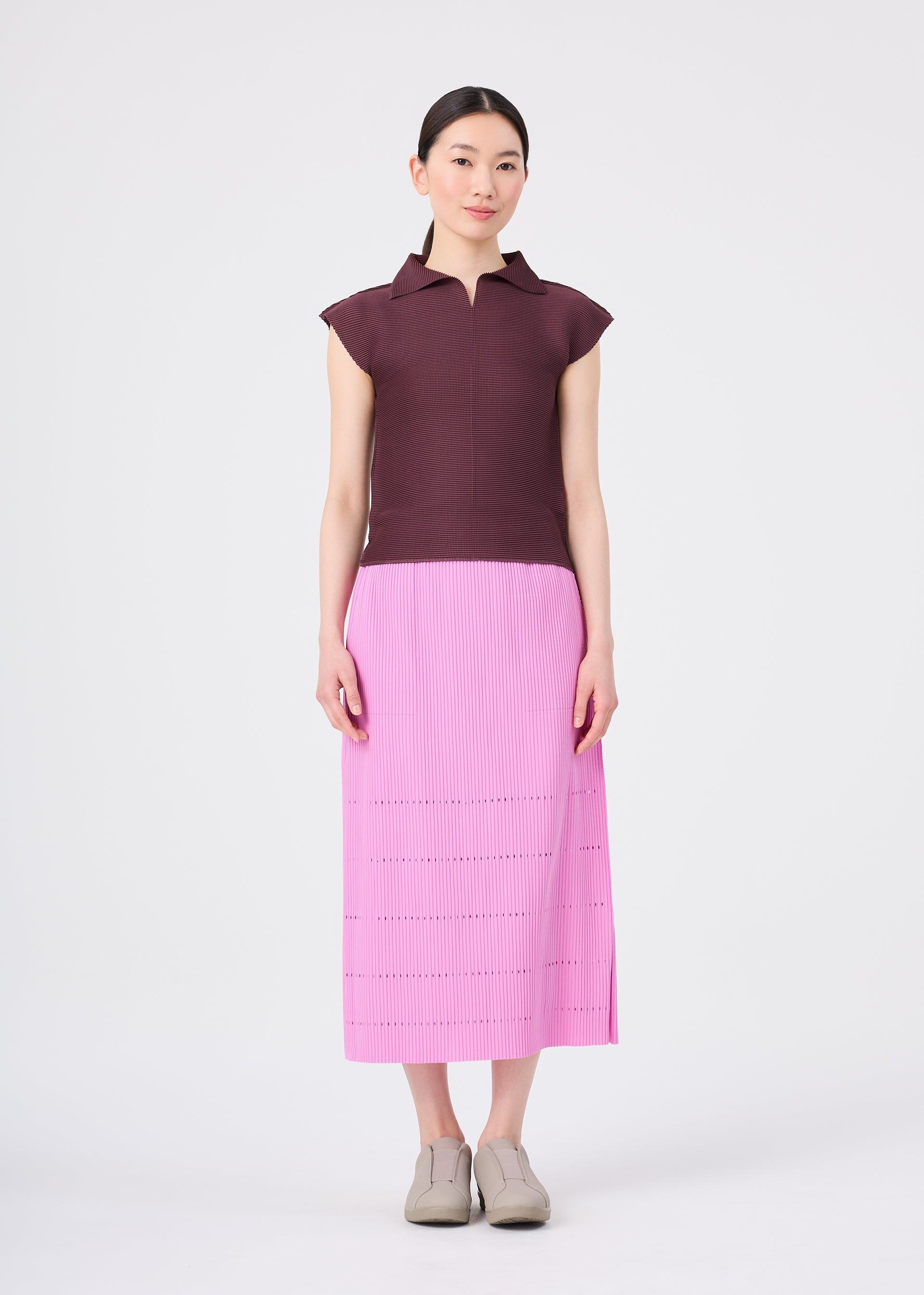 Fine Knit Pleats Bottom 1