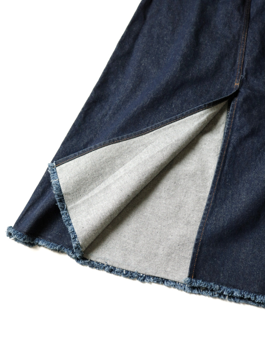 13oz Denim High-Waisted Maxi Skirt