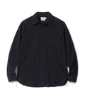 WILLIAM GIBSON COLLECTION BLACK CHAMBRAY WORK SHIRTS