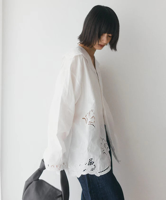Cutwork Embroidery Blouse