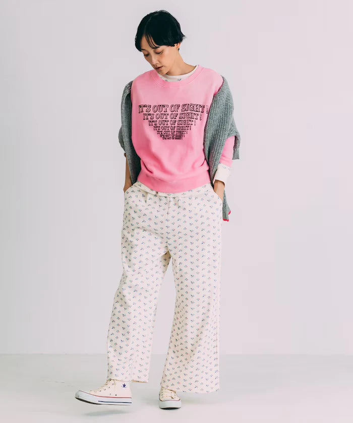 Fade Print Dolman Sweat