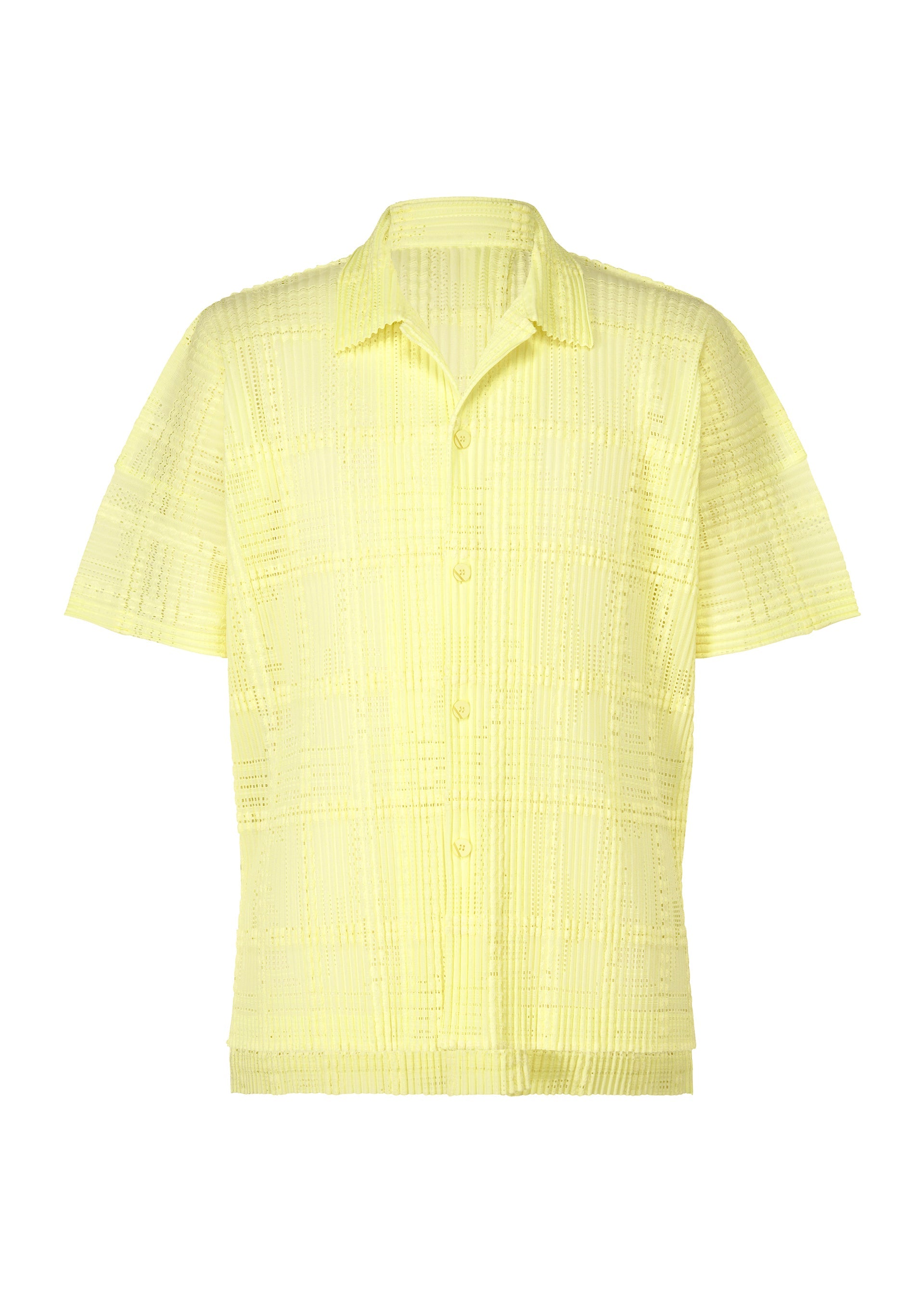 Lace Grid Pleats