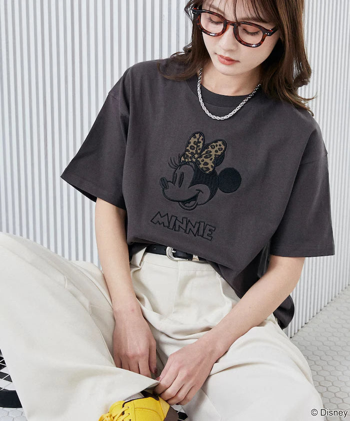 Minnie Mouse Leopard Print Docking T-Shirt Limited Edition