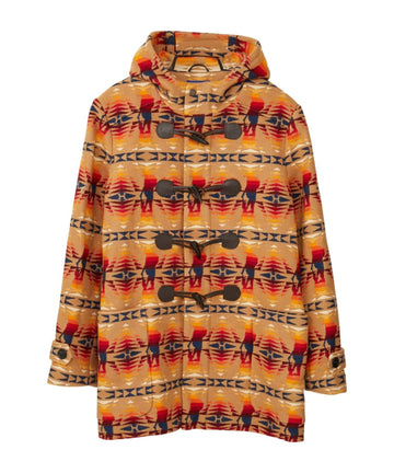 Pendleton x Hys Times All-Over Pattern Duffle Coat