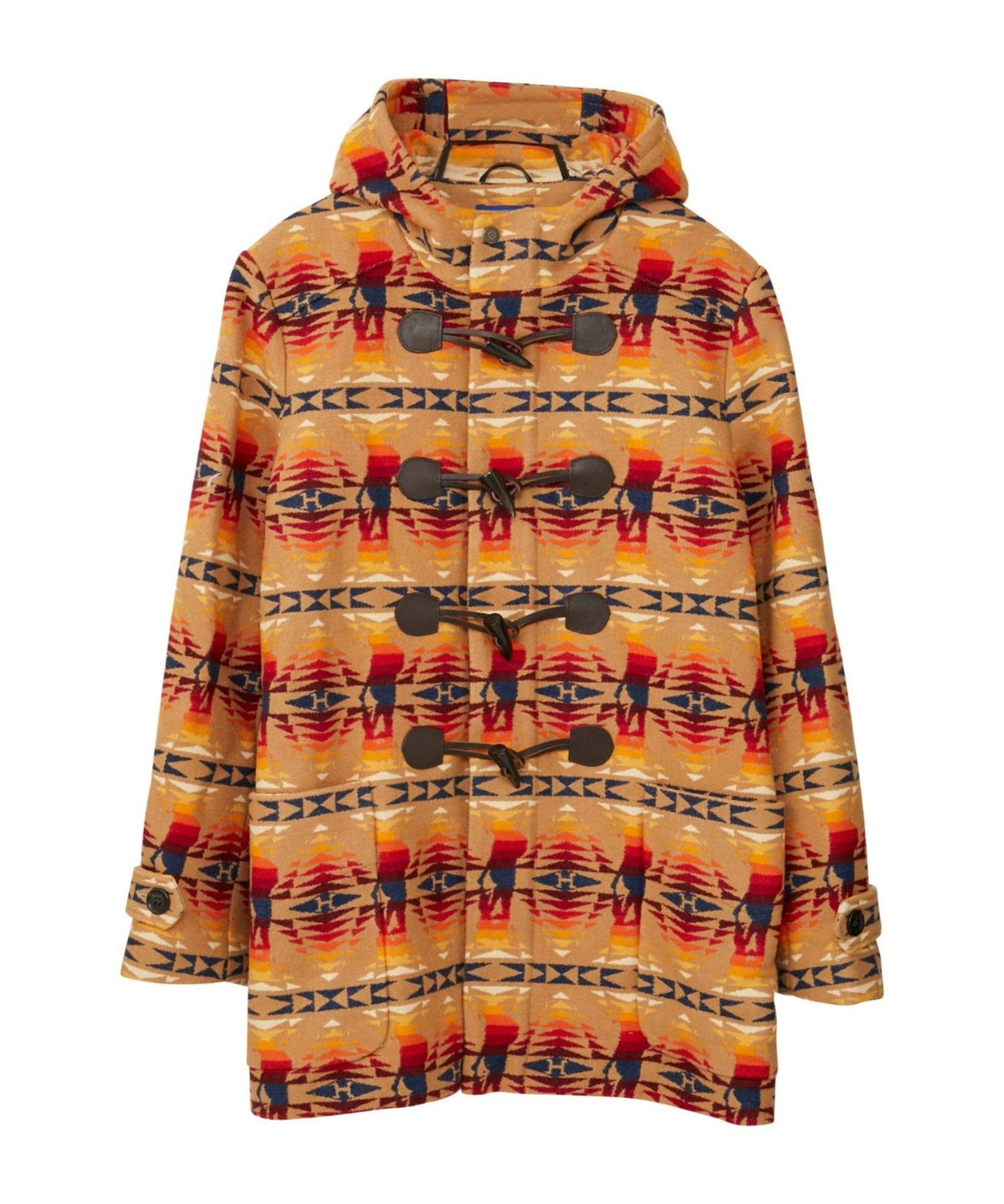 Pendleton x Hys Times All-Over Pattern Duffle Coat