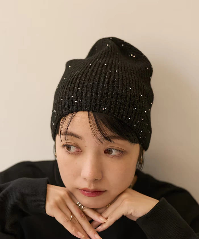 Sequin Beanie
