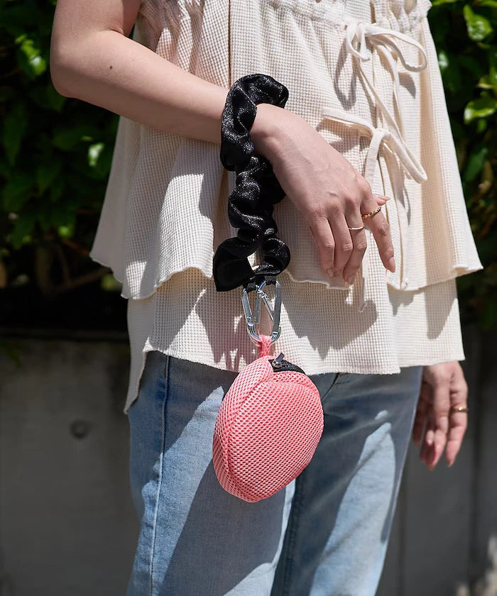 Multiway Frill Shoulder Layered Mesh Bag