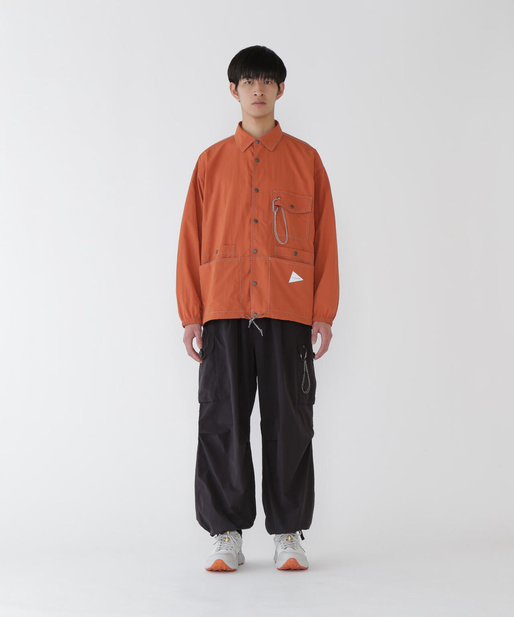 crinkled nylon shirts jacket
