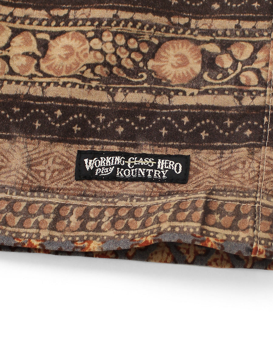 40/2 Coma Weather Printed Easy Short Pants