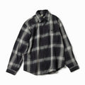 GL29546 / SUVIN COTTON NEL CHECK REGULAR COLLAR SHIRT