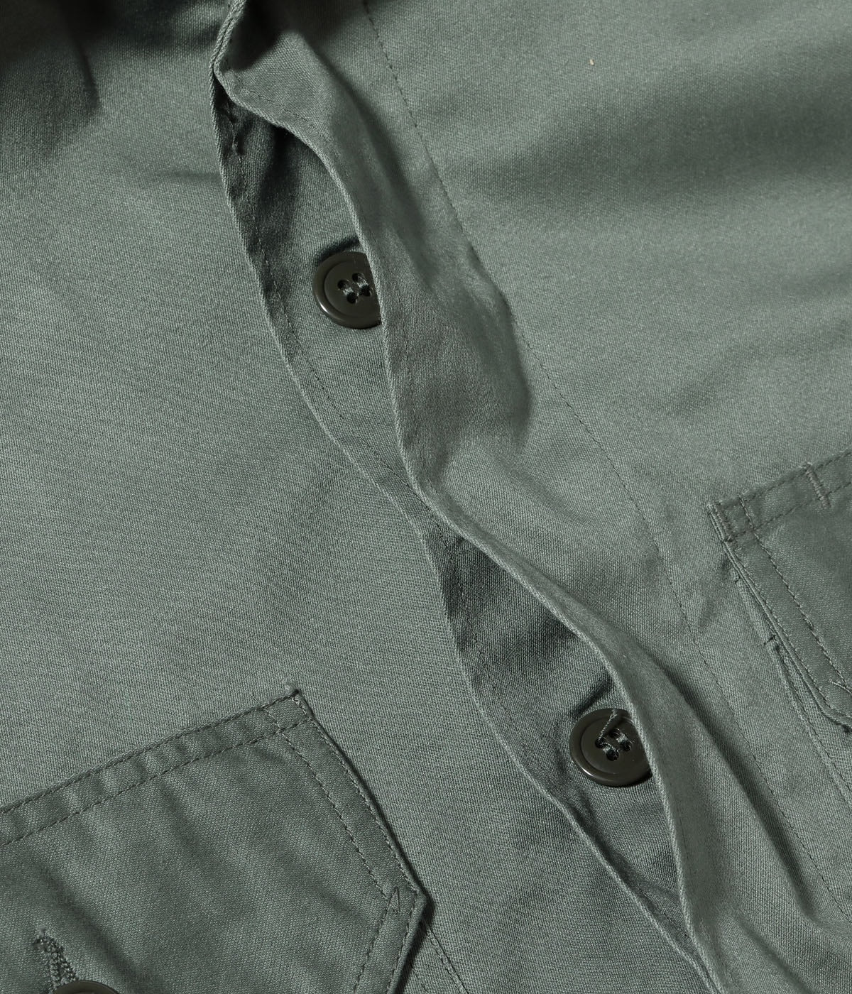 Utility Shirt, Cotton Sage Green