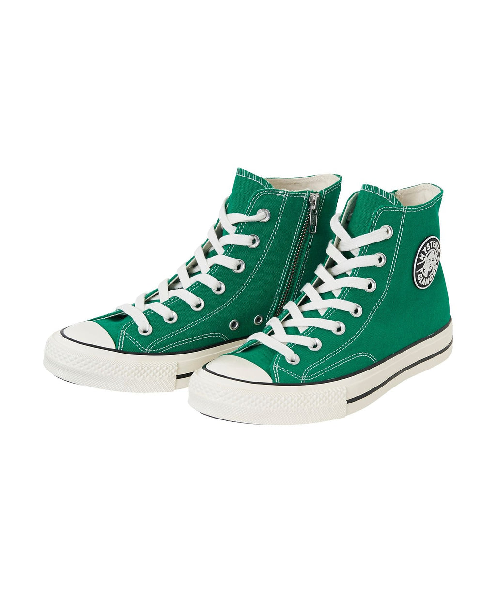 Side Zip High Cut Sneakers