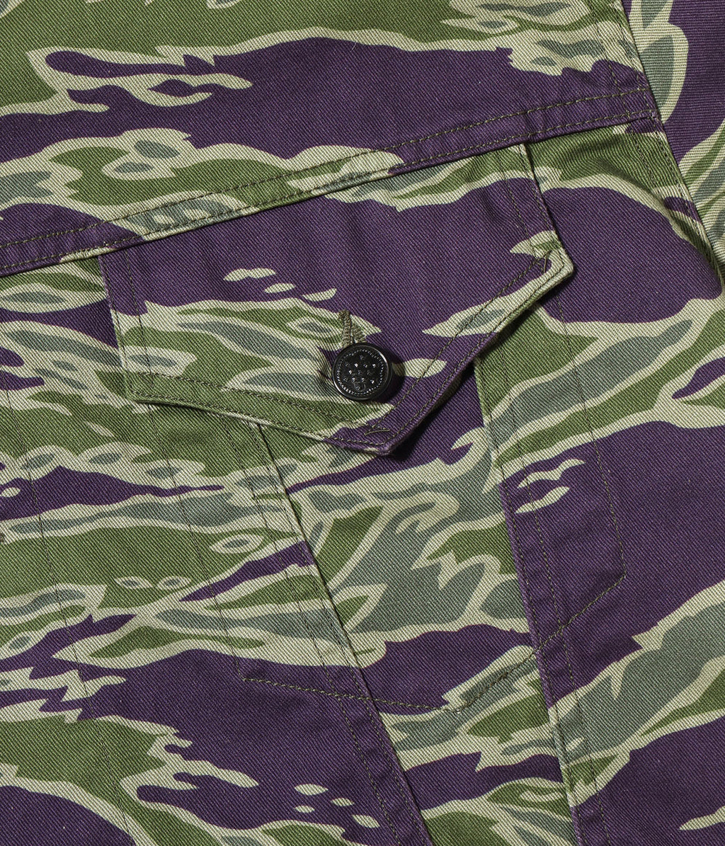 Tiger Camouflage Vietnam Tour Jacket ���7th COMM.���