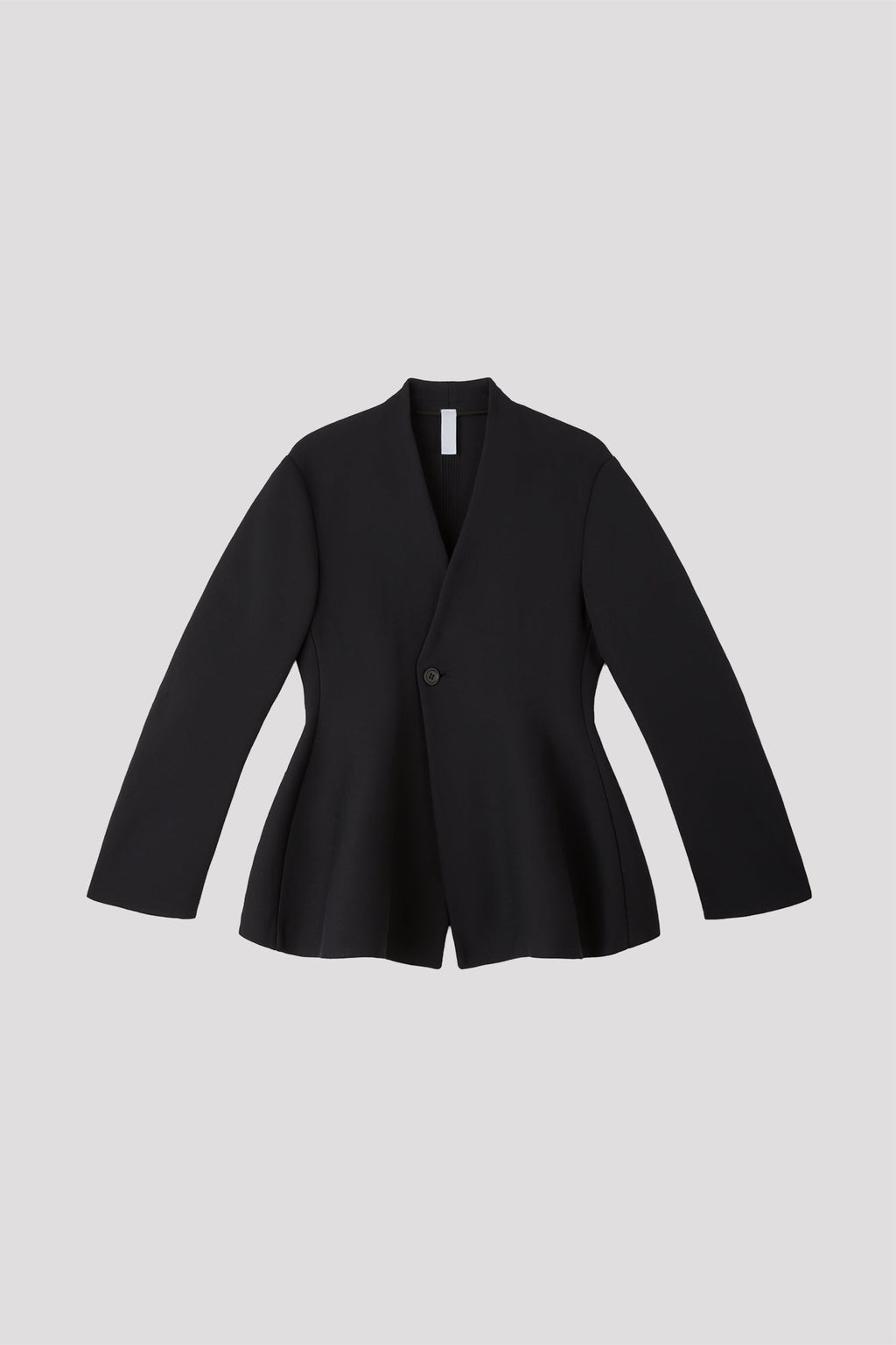 MILAN COLLARLESS FLARE JACKET