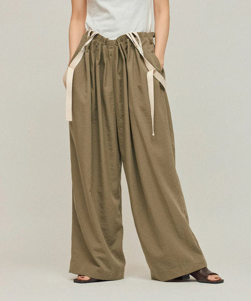 2WAY Suspender Pants / Wide Easy Pants