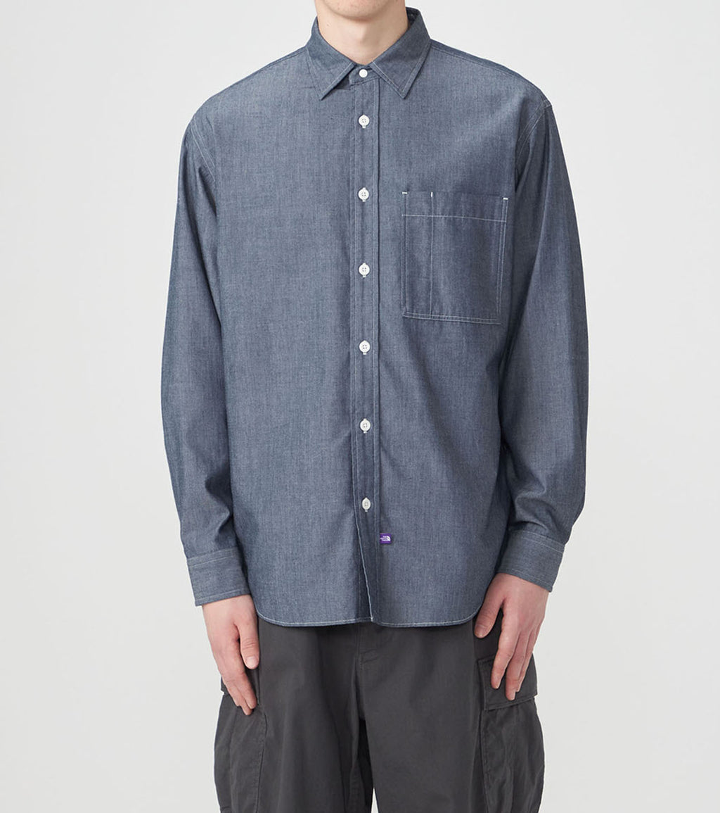 Regular Collar Chambray Field Shirt