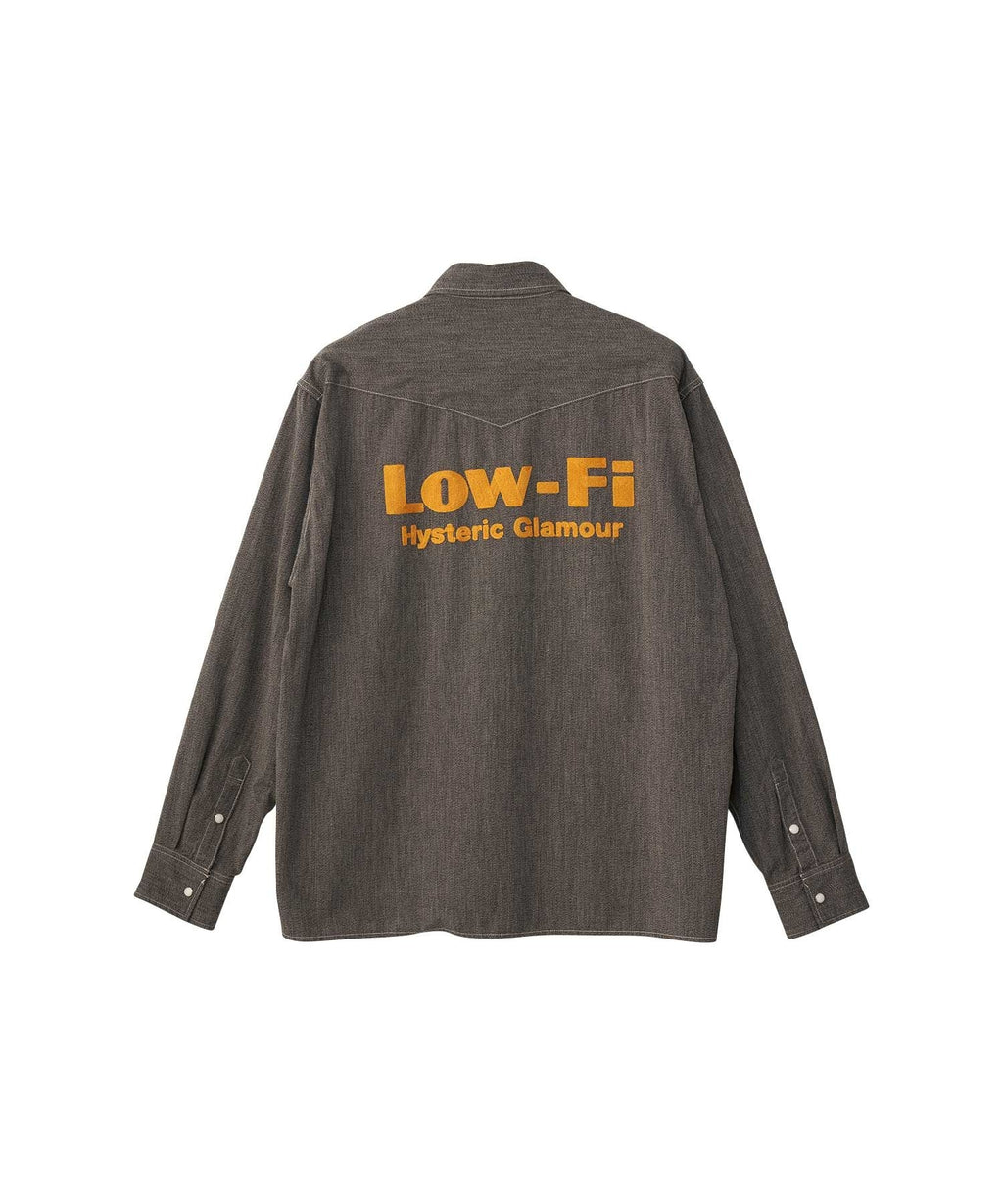 Low-Fi Embroidered Western Shirt