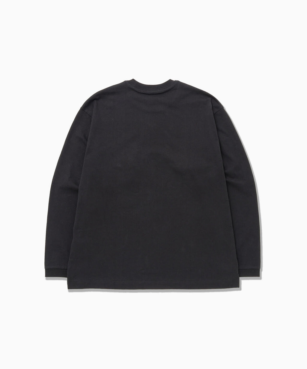 heavy cotton pocket LS T