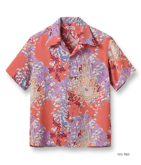 RAYON HAWAIIAN SHIRT “ROYAL FLOWER”