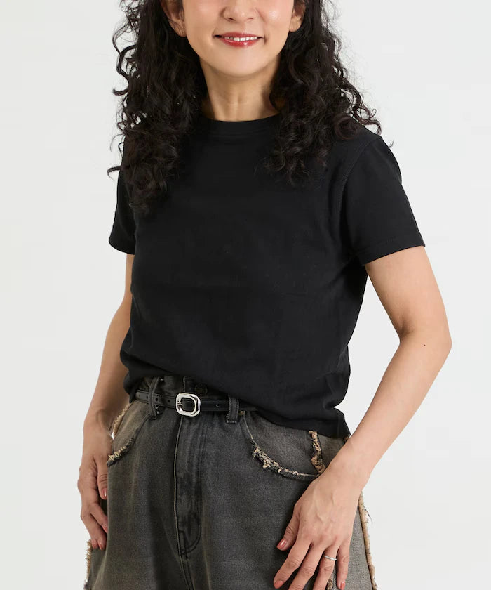 Eyelet Mini Sweat Short Sleeve T-Shirt