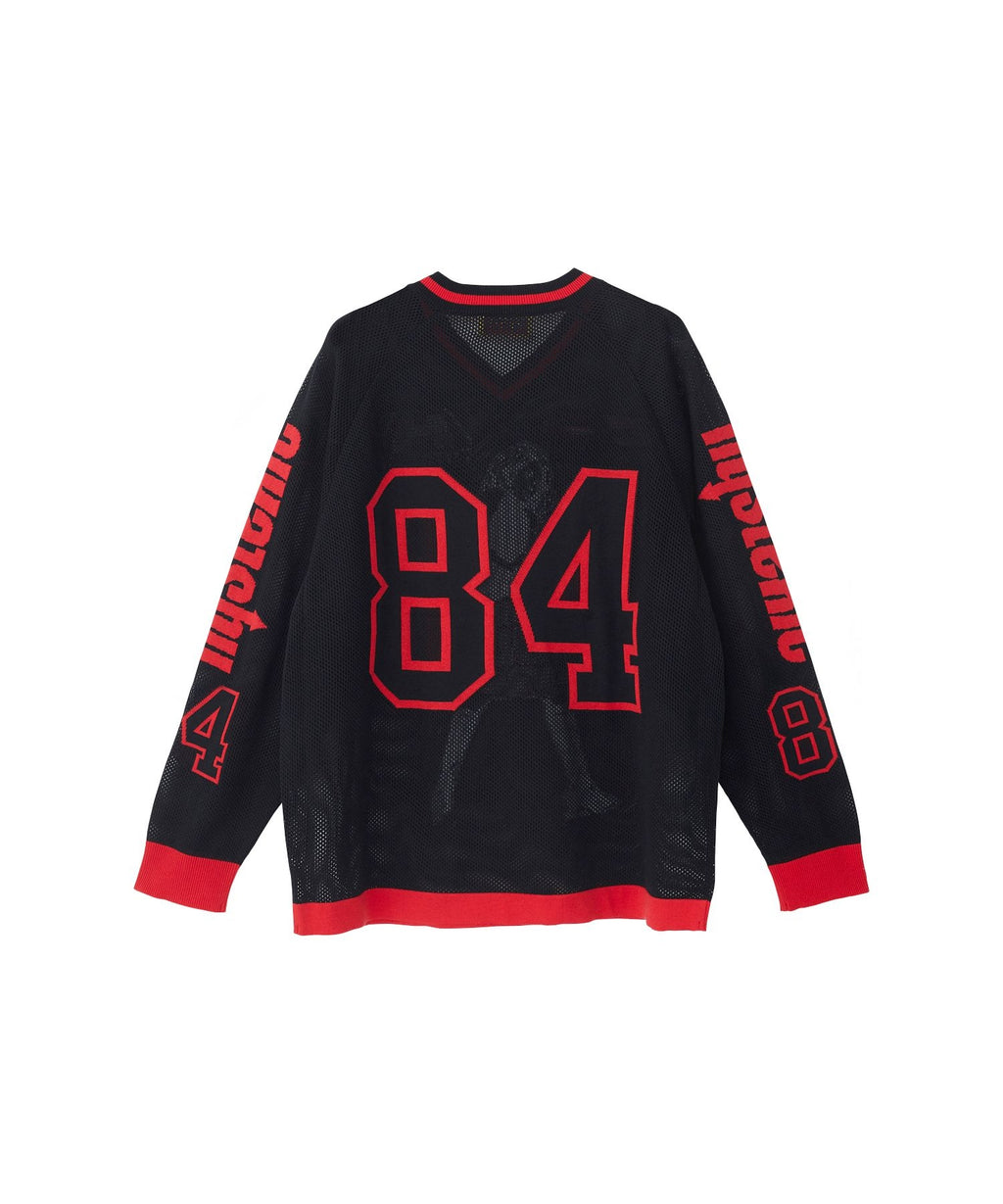 HYSTERIC84 Jacquard Mesh Pullover