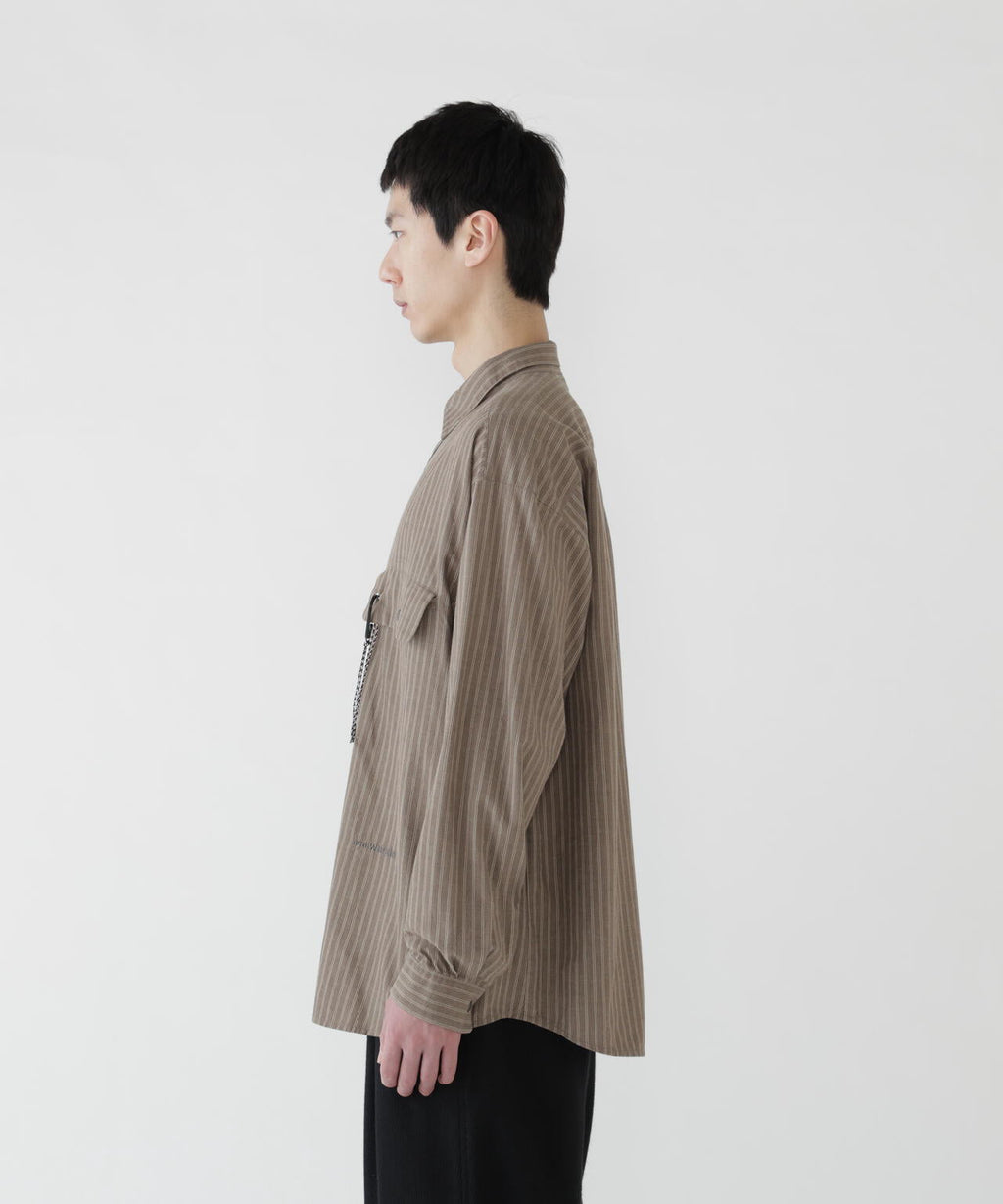 C/W stripe shirt（M）