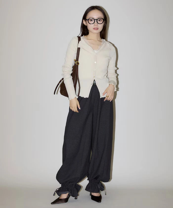 Tapered Ribbon Easy Pants Limited Edition