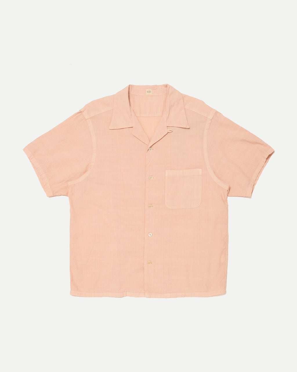 LOT.113 OPEN COLLAR SHIRT