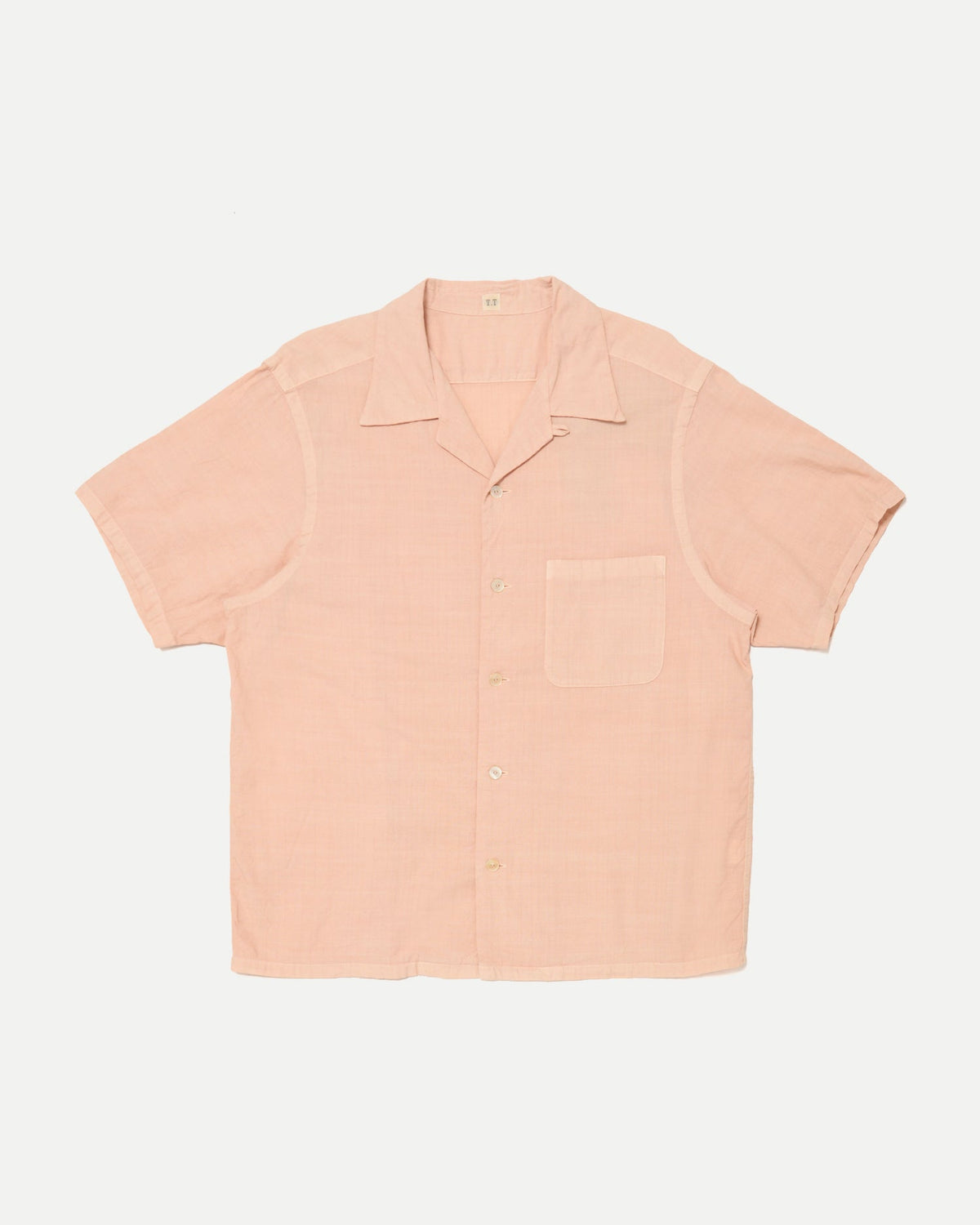 LOT.113 OPEN COLLAR SHIRT