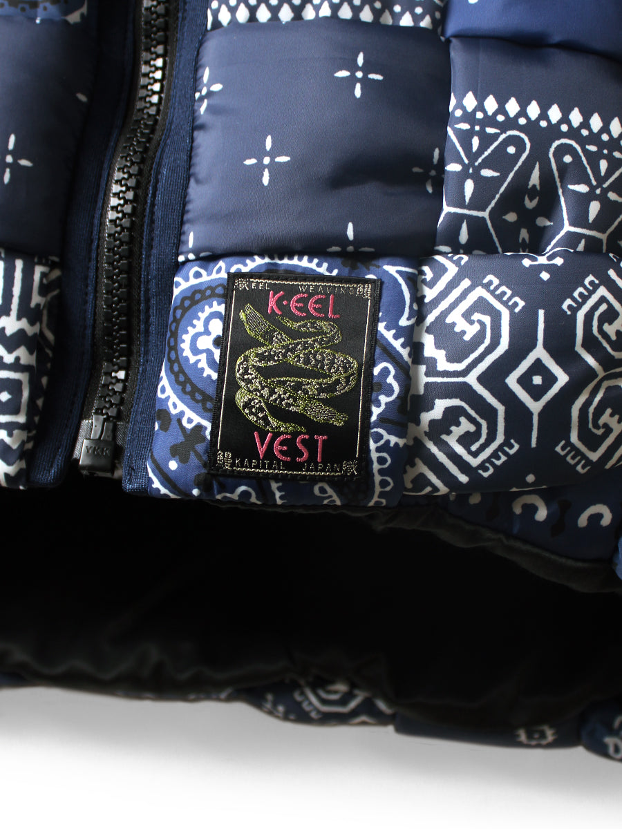 Bandana Transfer Nylon KEEL Weaving Vest