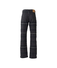 Scratch Flare Denim Pants