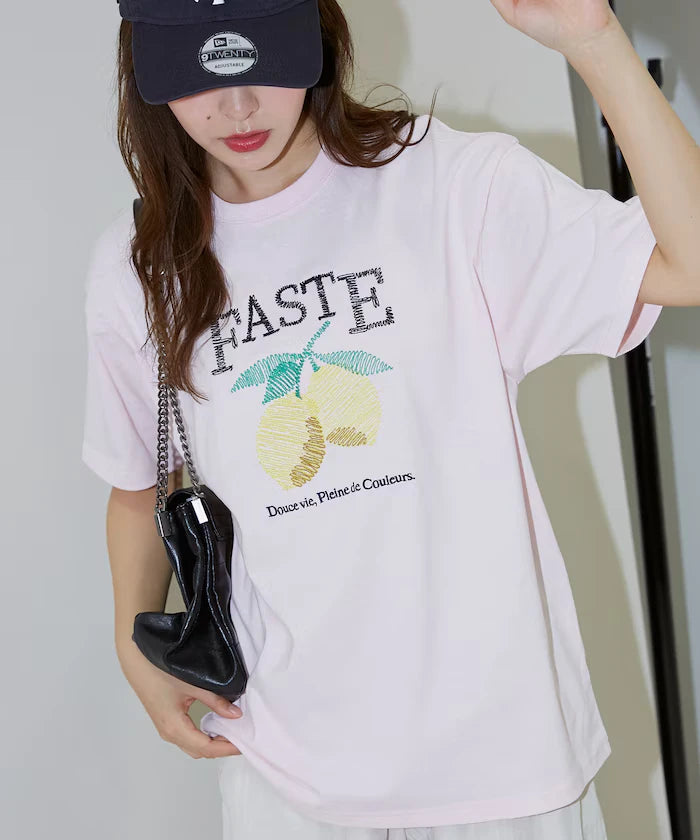 Lemon Embroidery T-shirt Limited Edition