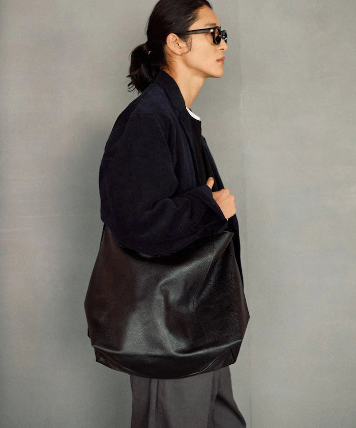 2WAY Leather Messenger Bag