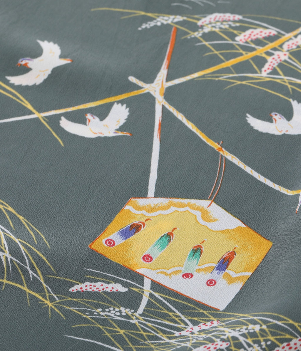 Rayon Hawaiian Shirt 'Scarecrow'