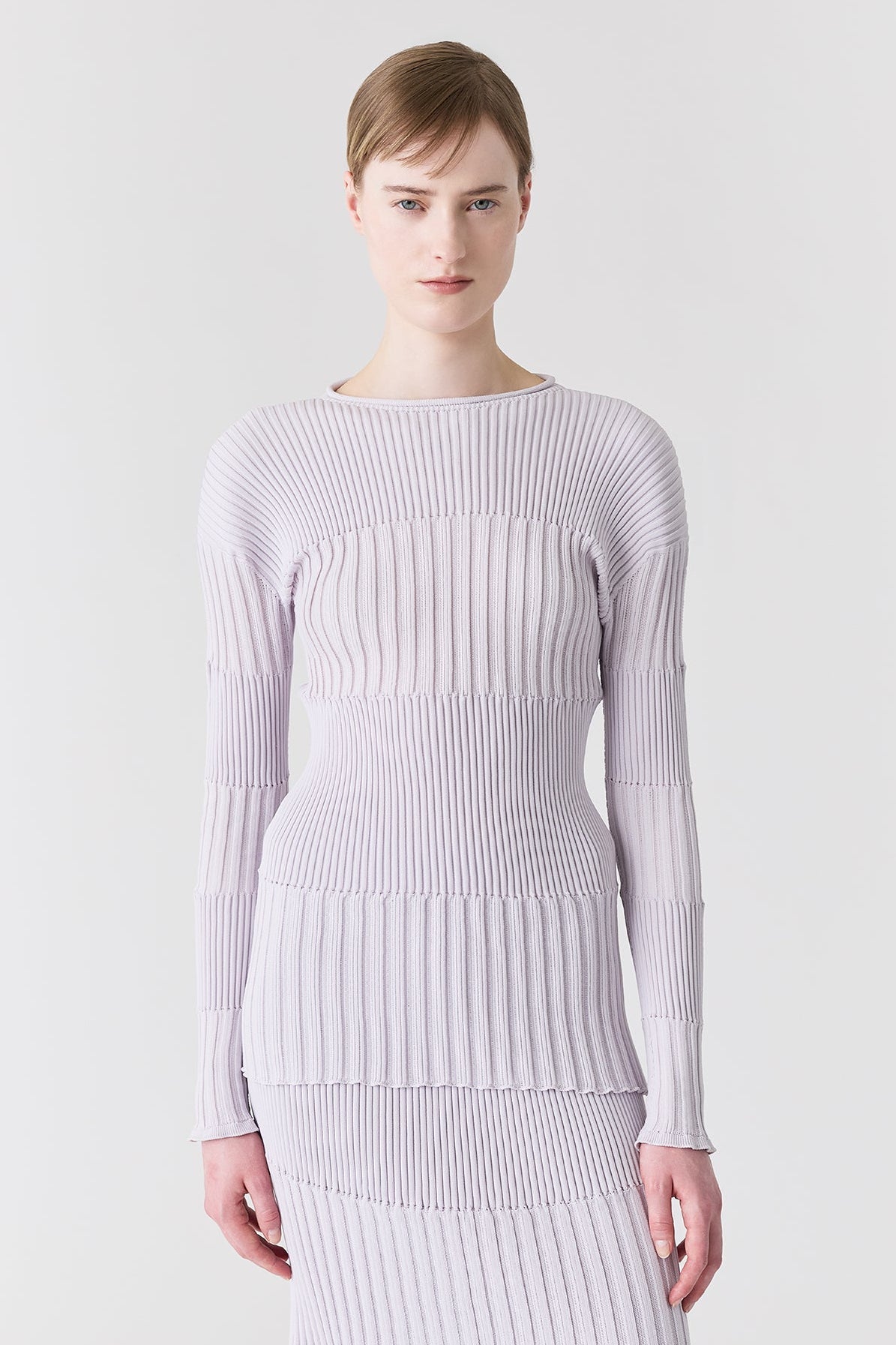 SOFT FLUTED PULLOVER