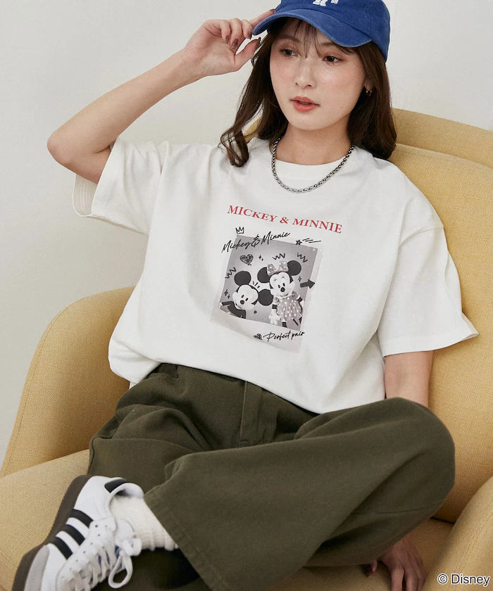 Minnie Mouse Graffiti Style Photo Art T-Shirt Limited Edition
