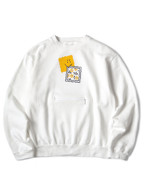 30/-裏毛 COOKIE Pocket Crew Sweat (PECKI...)