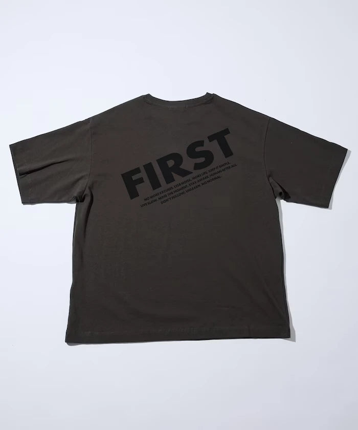 6 Ounce Front Logo Print Crew Neck T-Shirt / Back Print T-Shirt PRINT FRESH FIRST