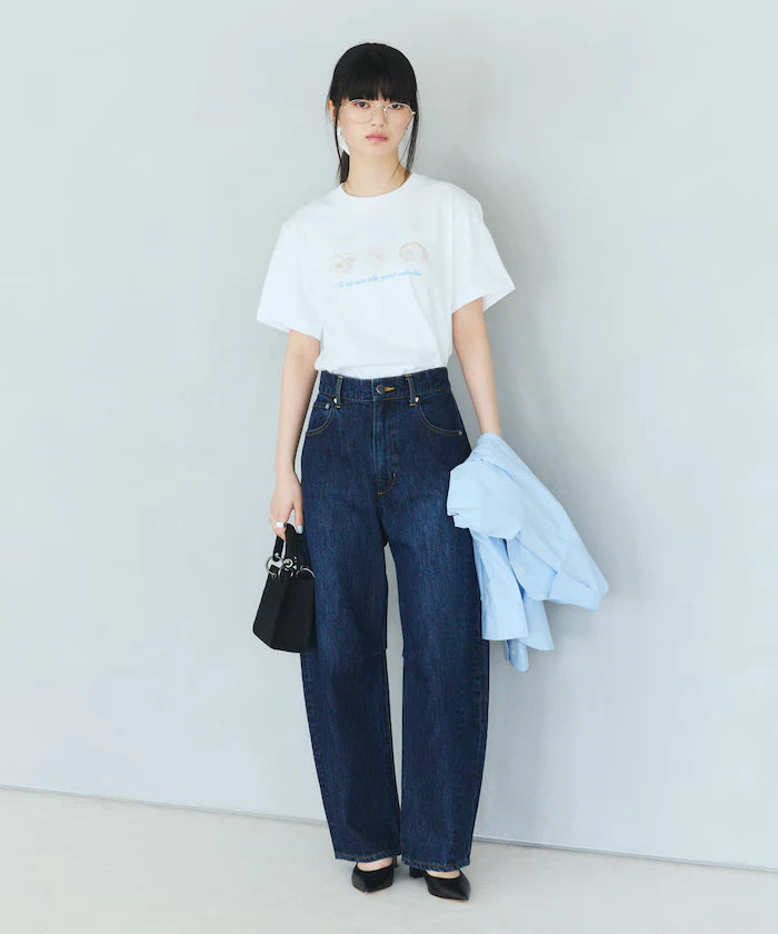 Comfortable Shell Print Crew Neck T-Shirt